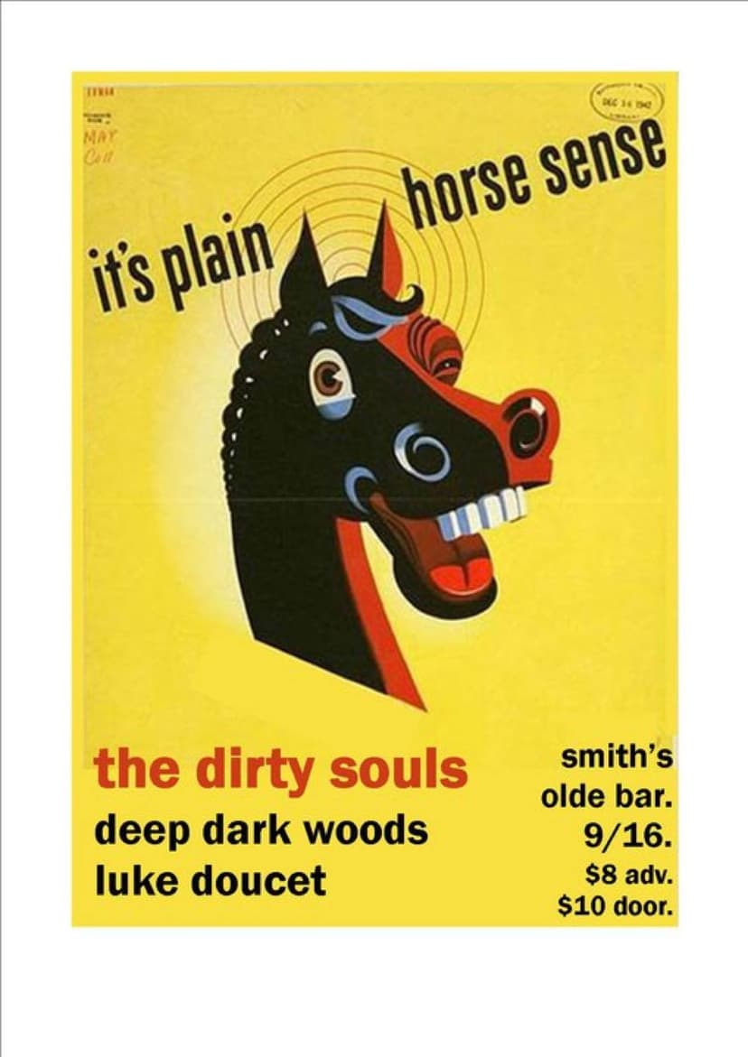 The Dirty Souls — Show posters & art