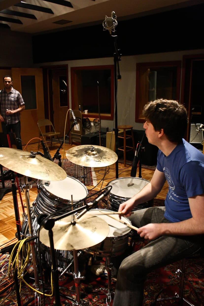 The Dirty Souls — In the studio