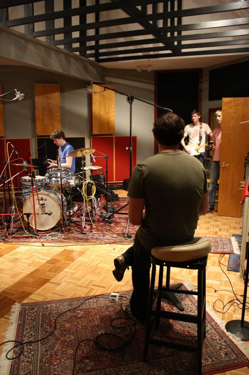 The Dirty Souls — In the studio